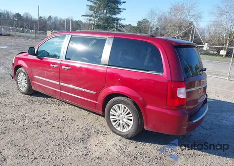 2012 Chrysler Town & Country Touring-L z USA, uszkodzony, nr VIN 2C4RC1CG4CR169459